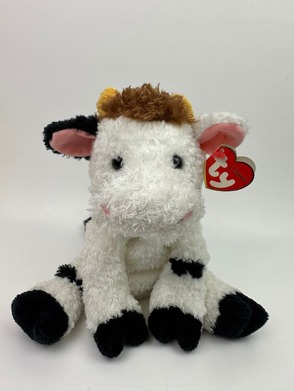 Ty Classics “Buttermilk” the Adorable Cow! (10 inch) Vintage Beanies